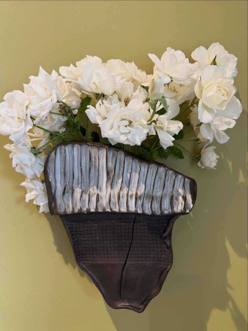 Karoo in the City wall vase with fresh flowers